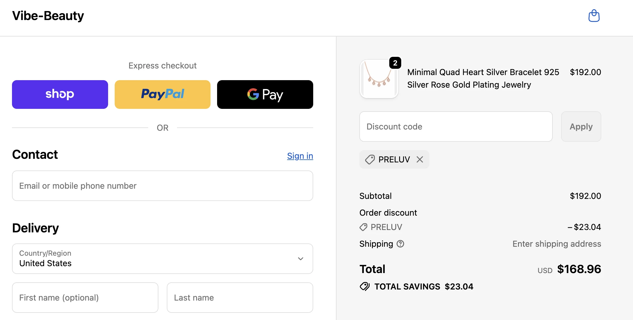 Use Discount Code PRELUV for 12% OFF Sitewide at vibe-beauty.com